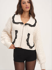 Tierra Knit Jacket Cream
