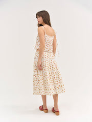 Adahlia Floral Top Cream