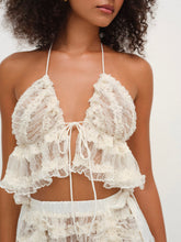 Romy Bralette Top White