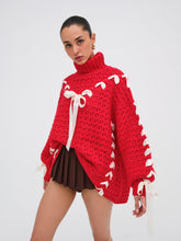 Liberty Oversized Sweater Red