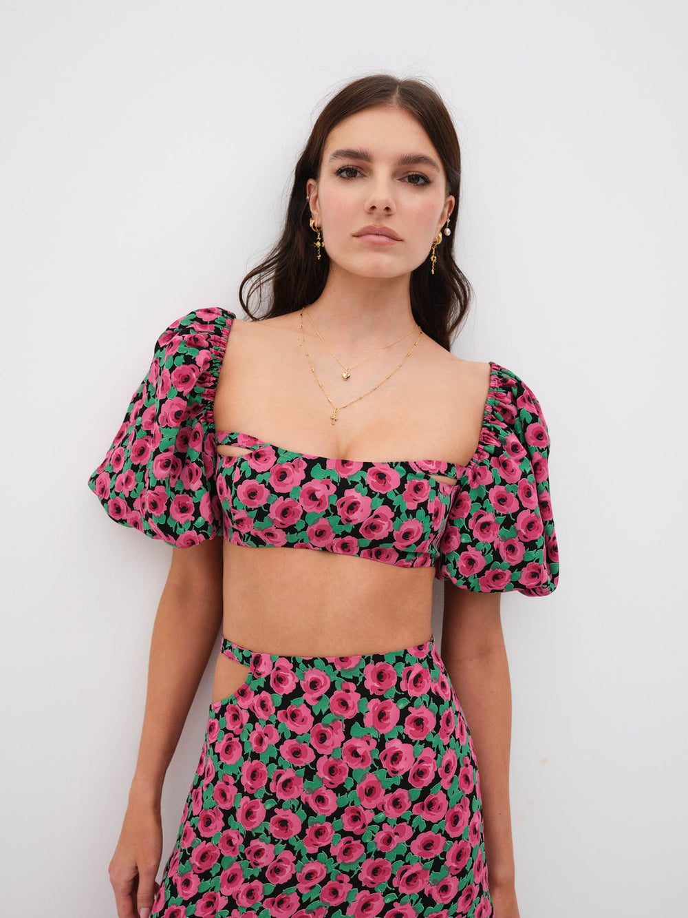 Dolcetto Crop Top Red