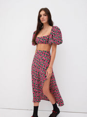 Dolcetto Crop Top Red