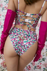 Heart Bloom Bustier Pink