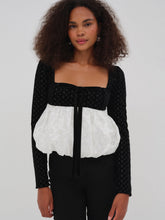 Elisa Bubble Top White