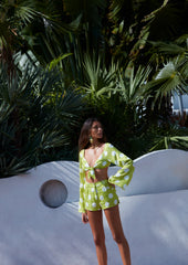 Galia Top Green
