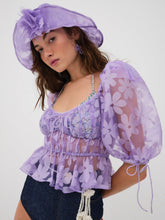 Fran Top Purple