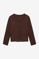 Elliana Cardigan Chocolate