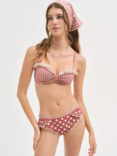 Dolly Dot Bikini Bottom Red