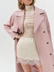 Athena Turtle Neck Top Cream