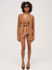 Ellie Knit Short CAMEL