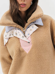 Caitlyn Pullover Sweater CAMEL