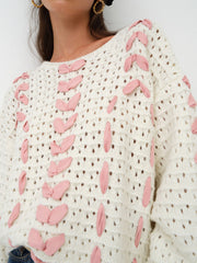 Laurel Oversized Sweater White