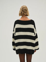 Meggy Oversized Sweater Black