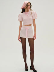 Beverly Mini Skirt Pink
