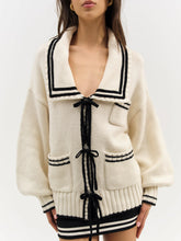 Marina Knit Cardigan Tan