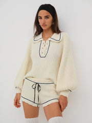 Jeannette Sleep Short Cream