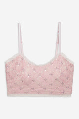 Isabeau Sleep Top Pink