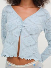 Coco Knit Cardigan Baby Blue