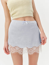 Madalie Slip Skirt Blue