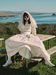 Orsa Maxi Skirt White