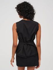 Shawna Mini Skirt Black