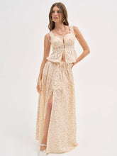 Tracy Maxi Skirt Peach