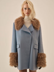 Jackie Coat Blue