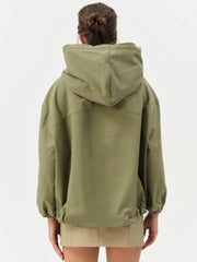 Alessia Pullover Jacket Green