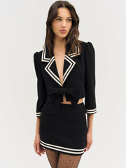 Josie Blazer Black