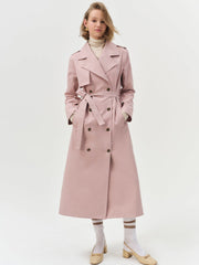 Reese Trench Coat Mauve
