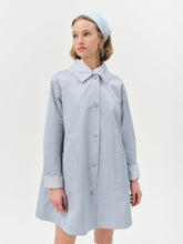 Leslie Button-Up Jacket Blue