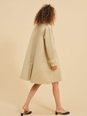 Gabardine Trench Coat CAMEL