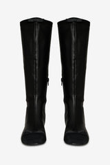 Claudine Cap Toe Boot Black
