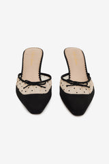 Lili Mule Heel Black