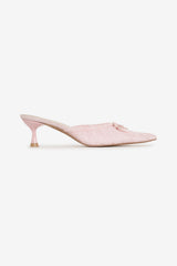 Colette Mule Heel Pink
