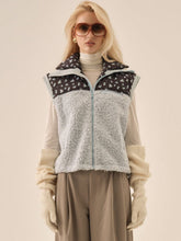 Slouchy Rib Knit Gloves Cream
