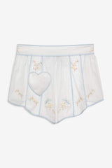 Baby Bows Apron White