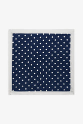 Seaside Dot Headscarf Navy