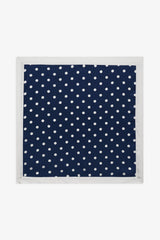 Seaside Dot Headscarf Navy