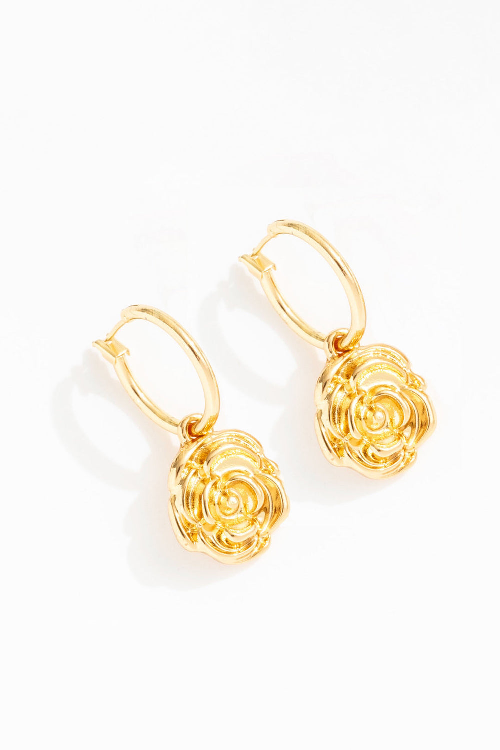Rosie Hoop Earrings Gold