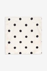Dorothy Dot Headscarf Cream