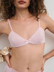 Clarabell Bra Top Pink Pink