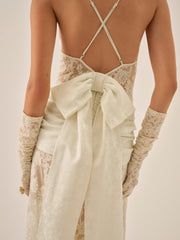 Daisy Lace Gown Cream