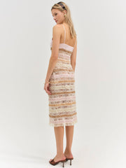 Layer Cake Midi Dress Pink