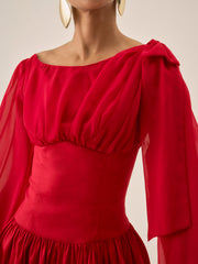 Lucia Mini Dress Red