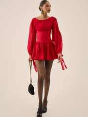 Lucia Mini Dress Red