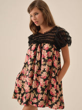 Belmond Floral Mini Dress Black