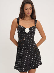 Claudia Mini Dress Black