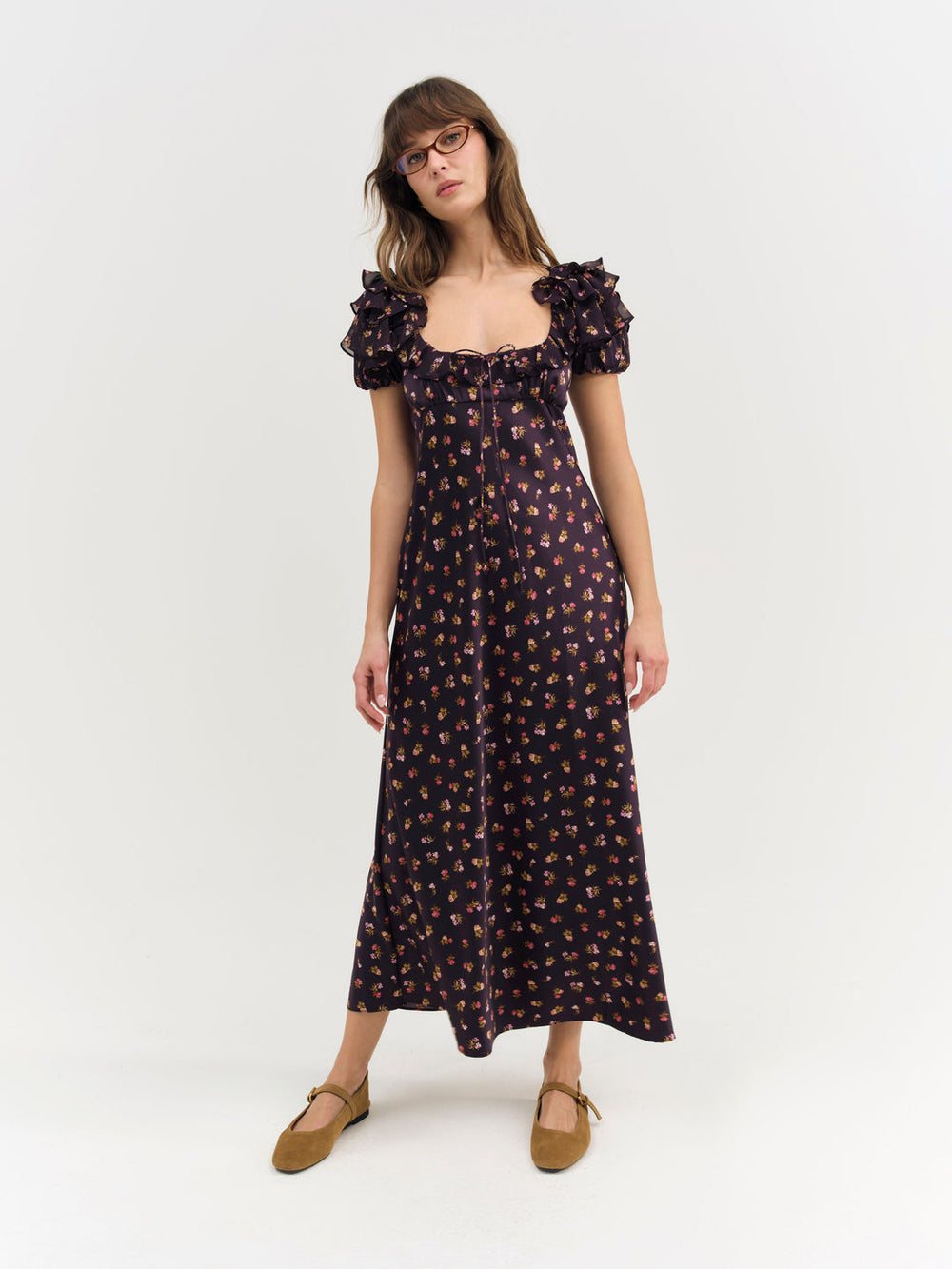 Alice Maxi Dress Eggplant