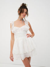 Serena Sleeveless Dress White
